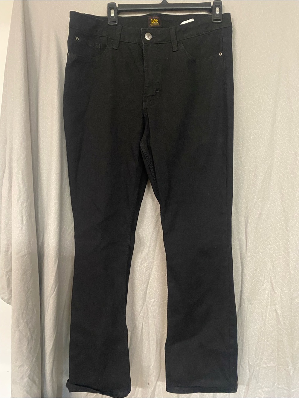 Lee Black Straight-Leg Men's Jeans